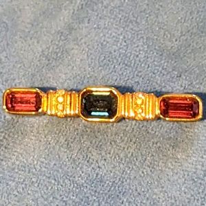 Christian Dior Gemstone Brooch